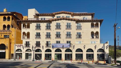 Construction at 2451 Colorado Boulevard