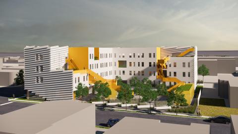 Rendering of the Ambrosia development