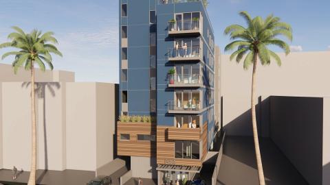 Rendering of 544 S Mariposa Avenue