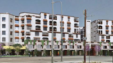 Rendering of Belvedere at 3832-3836 N. Figueroa St.