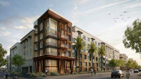 Rendering of Solana at Duarte Station