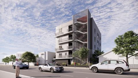 Rendering of 2553 W 12th Street