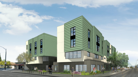 Rendering of Huntington Square