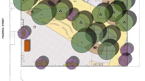 Site plan for Senator Bill Greene Memorial Park