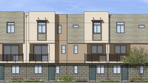 Elevation for Highpark development in San Pedro