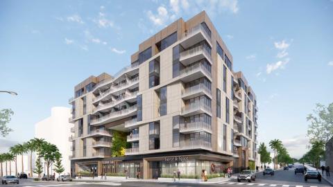 Rendering of 2025 Wilshire Boulevard