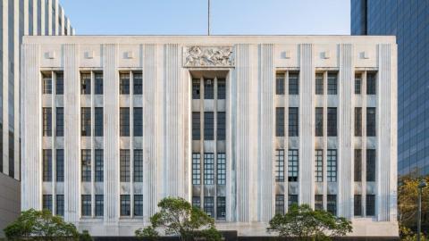 Former I. Magnin & Co. building at 3240 Wilshire Boulevard