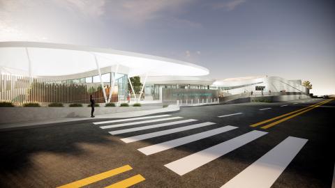 Rendering of the Jona Goldrich Campus