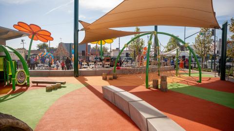 Opening of Nogales Park in Walnut Park
