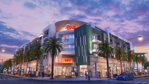 Rendering of The One