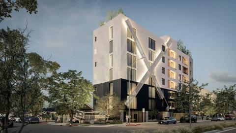 Rendering of 9300 W. Exposition Boulevard