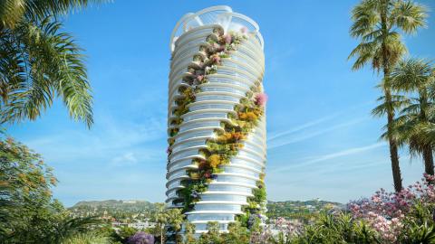 Rendering of the Star on Sunset