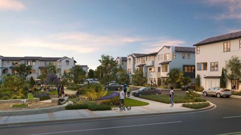 Rendering of Paseo Santa Fe