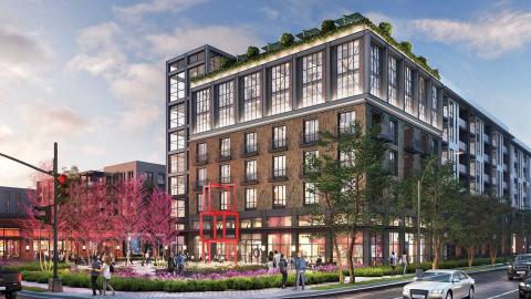 Rendering of the Row at Redhill