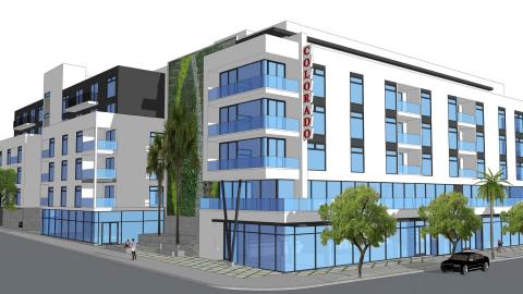 Rendering of 1155 E Colorado Boulevard