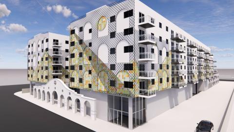 Rendering of 11623 N. Glenoaks Boulevard