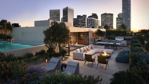 Penthouse terrace