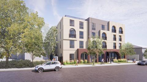 Rendering of the Agave development in Altadena