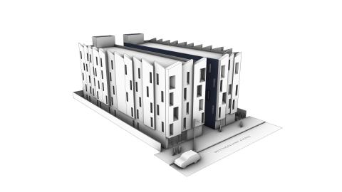 Rendering of 1134 N. Westmoreland Avenue