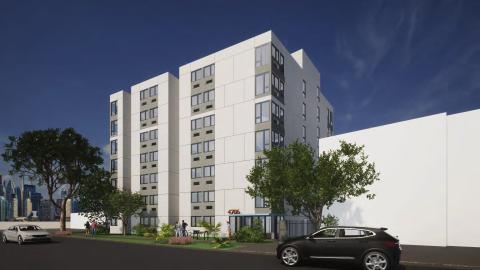 Rendering of proposed project at 4706 Centinela Avenue