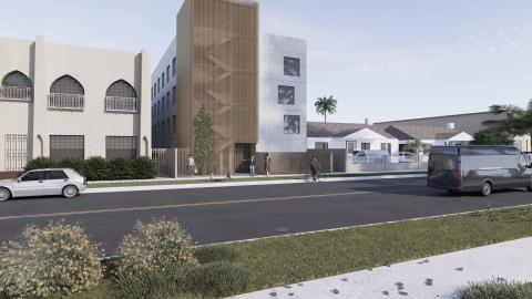 Rendering of 1178 N. Edgemont Street