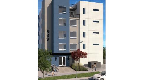 Rendering of 539 N. Kenmore Avenue