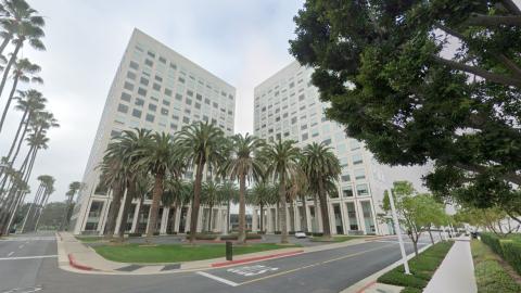 Office towers at MacArthur Court