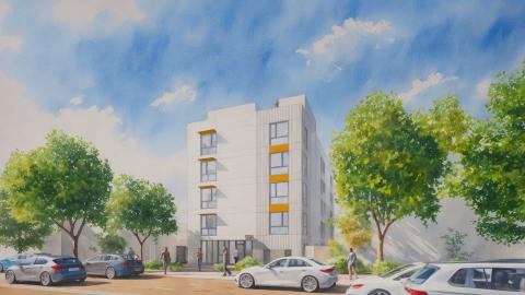 Rendering of 1734 S. Barrington Avenue