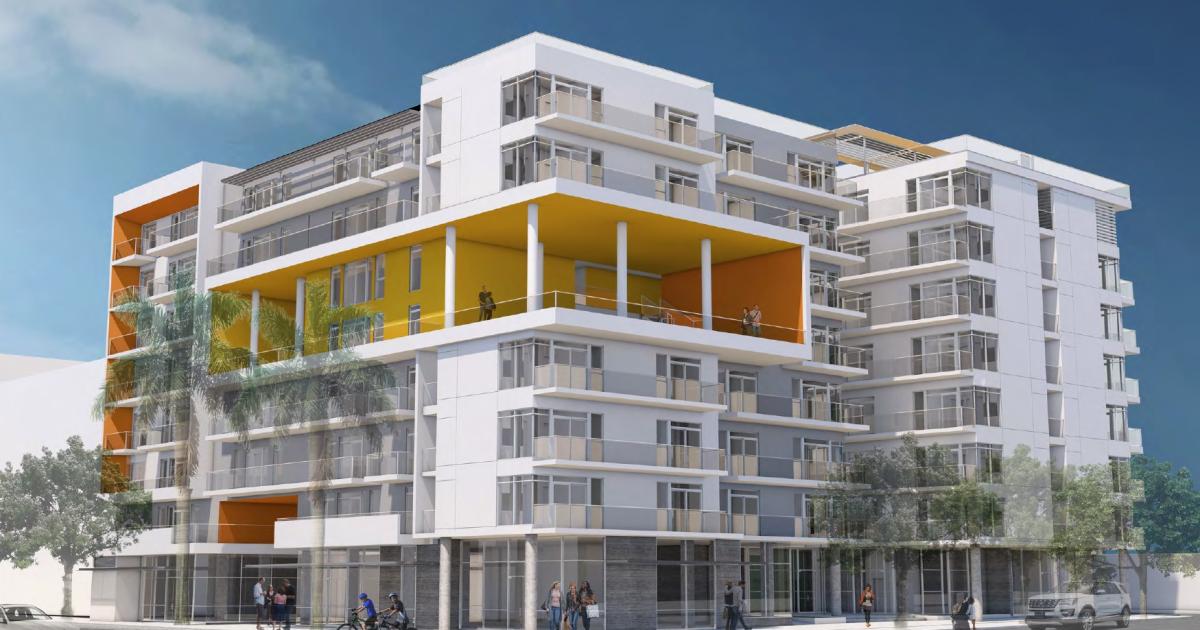 Eight-Story Apartment Building Planned Next to Santa Monica Expo Line ...